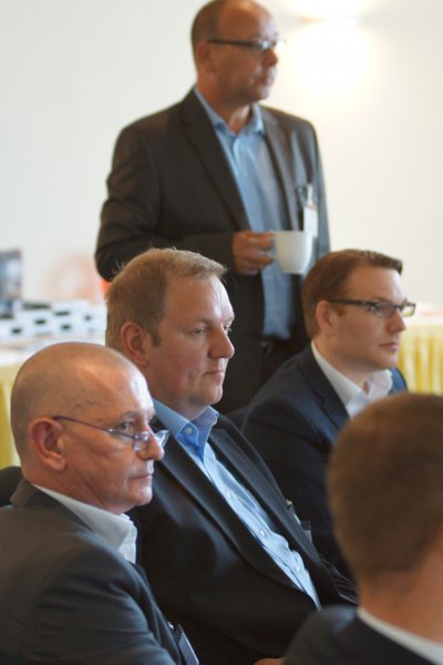 Walter Kaub, Jens Bestmann, Nils Lorenz und Norbert Hirsch